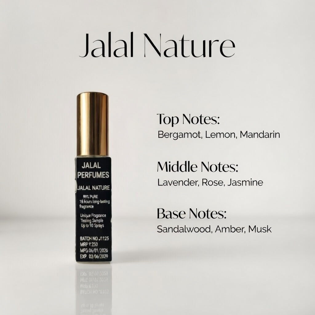 Jalal perfumes NATURE